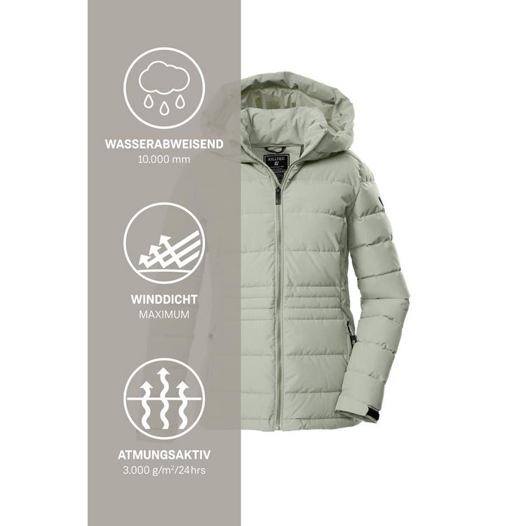 KILLTEC KILLTEC KOW 10 WMN QLTD JCKT Softshelljacke Damen - Gr&uuml;n2046 - 4 | SportScheck