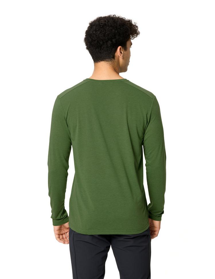 VAUDE VAUDE Men's Rosemoor LS T-Shirt III T-Shirt Herren - thyme - 1 | SportScheck