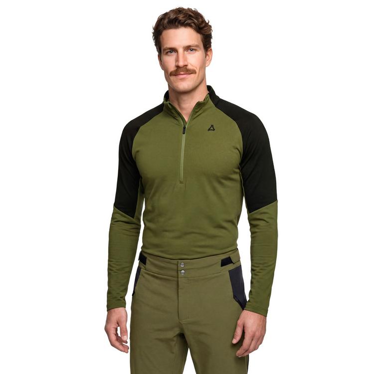 Sch&ouml;ffel Sch&ouml;ffel Longsleeve Style Safoon MNS Skirolli Herren - 6875 - gr&uuml;n - 0 | SportScheck