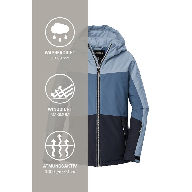 KILLTEC KILLTEC Skijacke mit Kapuze Skijacke Kinder - Blau302 - 4 | SportScheck