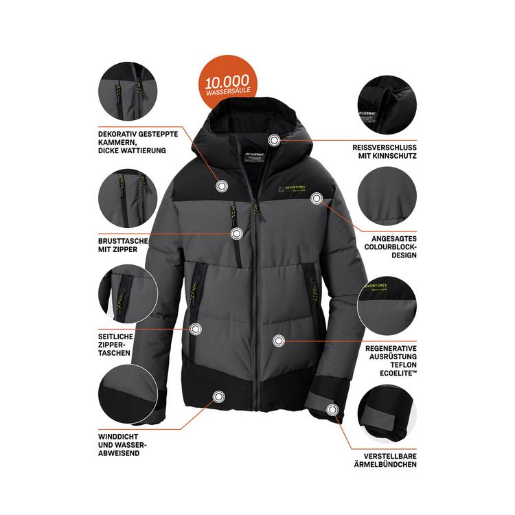 KILLTEC KILLTEC Fleecejacke Kinder - Schwarz0110 - 3 | SportScheck