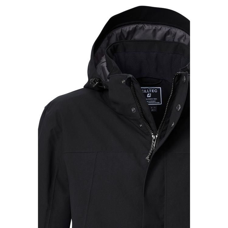 KILLTEC KILLTEC Funktionsjacke mit abzippbarer Kapuze Funktionsjacke Herren - Schwarz0110 - 1 | SportScheck