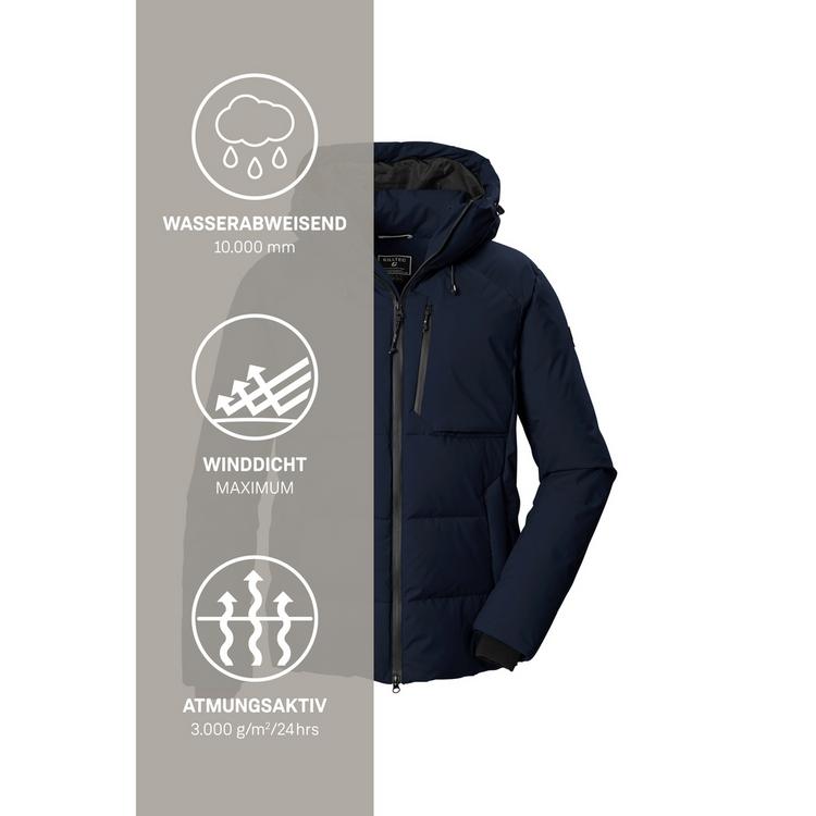 KILLTEC KILLTEC Steppjacke mit Kapuze Funktionsjacke Herren - Schwarz01106 - 4 | SportScheck