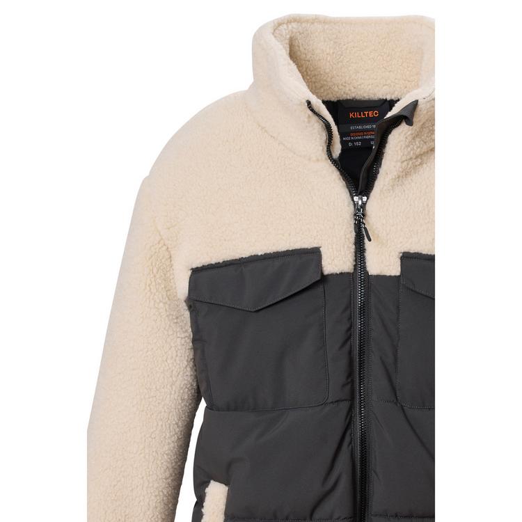 KILLTEC KILLTEC Hybridjacke Fleecejacke Kinder - Steingrau071 - 1 | SportScheck
