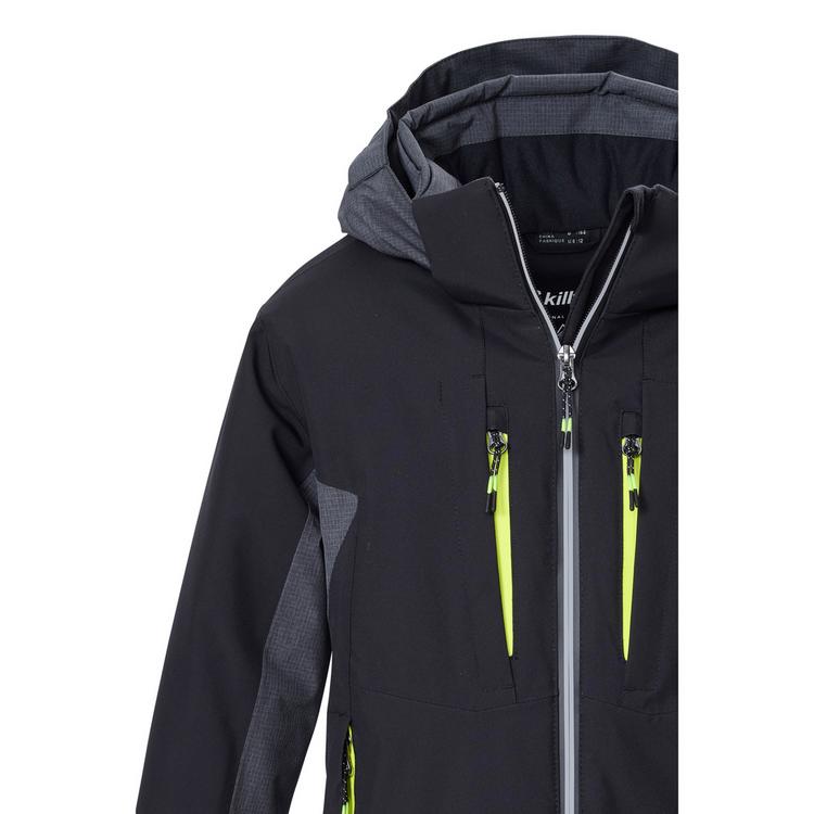 KILLTEC KILLTEC Skijacke mit abzippbarer Kapuze Skijacke Kinder - Schwarz0110 - 1 | SportScheck