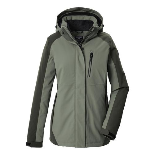KILLTEC Funktionsjacke mit abzippbarer Kapuze Softshelljacke Damen
