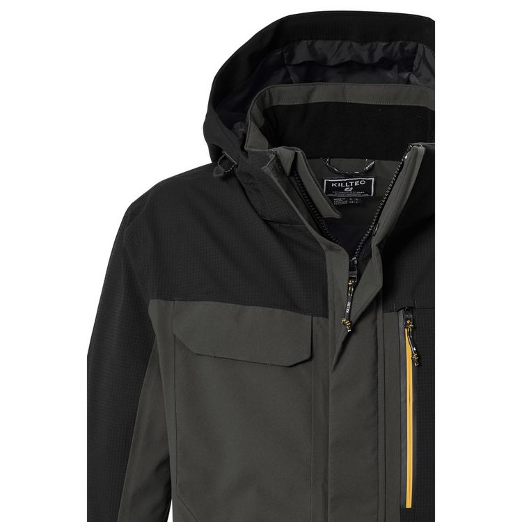 KILLTEC KILLTEC Funktionsjacke mit abzippbarer Kapuze Funktionsjacke Herren - Steingrau071 - 1 | SportScheck
