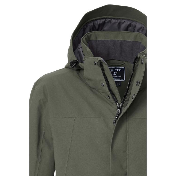 KILLTEC KILLTEC Funktionsjacke mit abzippbarer Kapuze Funktionsjacke Herren - Oliv - 1 | SportScheck