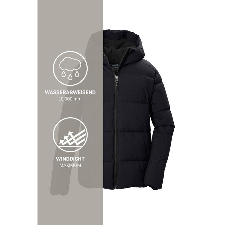 KILLTEC KILLTEC Steppjacke mit Kapuze Fleecejacke Kinder - Schwarz01106 - 4 | SportScheck