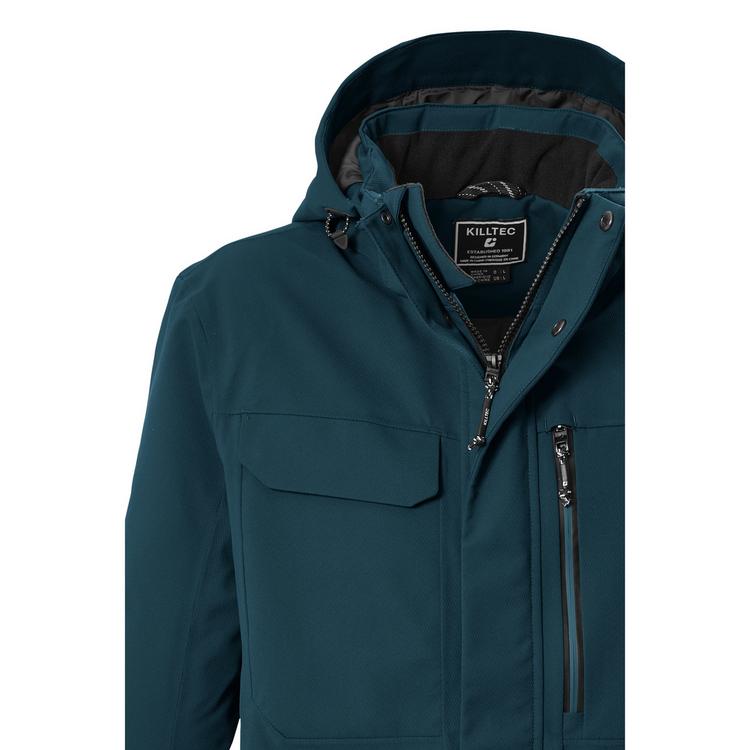 KILLTEC KILLTEC Funktionsjacke mit abzippbarer Kapuze Funktionsjacke Herren - Petrol2510 - 1 | SportScheck