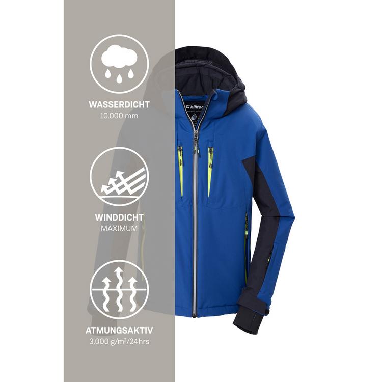 KILLTEC KILLTEC Skijacke mit abzippbarer Kapuze Skijacke Kinder - Marine329 - 4 | SportScheck
