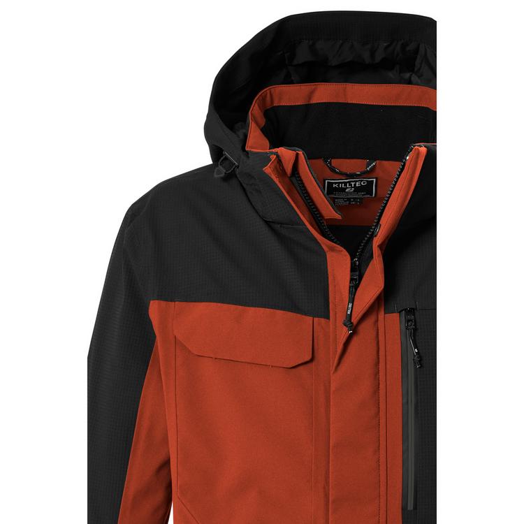 KILLTEC KILLTEC Funktionsjacke mit abzippbarer Kapuze Funktionsjacke Herren - Rot4527 - 1 | SportScheck