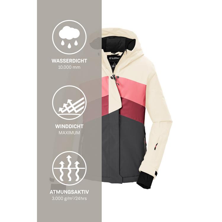 KILLTEC KILLTEC Skijacke mit Kapuze Skijacke Kinder - Grau0646 - 4 | SportScheck
