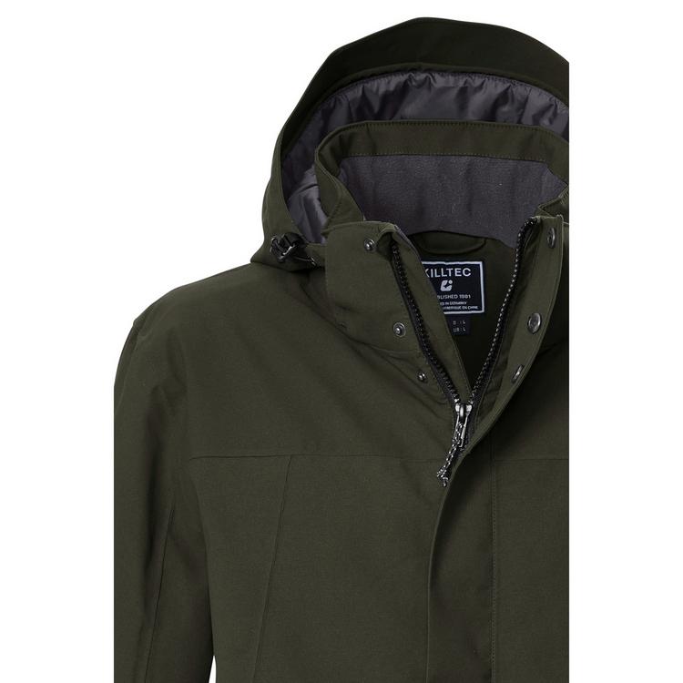 KILLTEC KILLTEC Funktionsjacke mit abzippbarer Kapuze Funktionsjacke Herren - Dunkeloliv111 - 1 | SportScheck