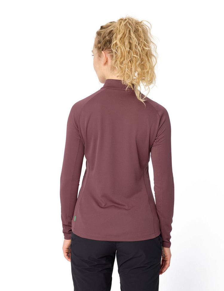 VAUDE VAUDE Women's Larice Light Shirt II Sweatshirt Damen - ruby dusk - 1 | SportScheck