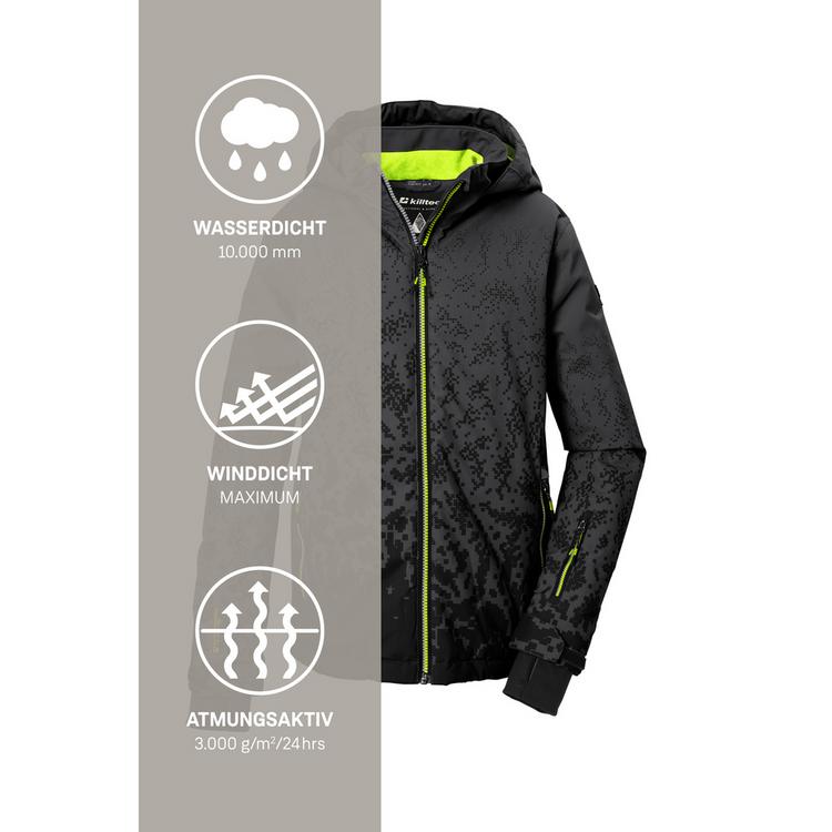KILLTEC KILLTEC Skijacke mit Kapuze Skijacke Kinder - Grau0646 - 4 | SportScheck