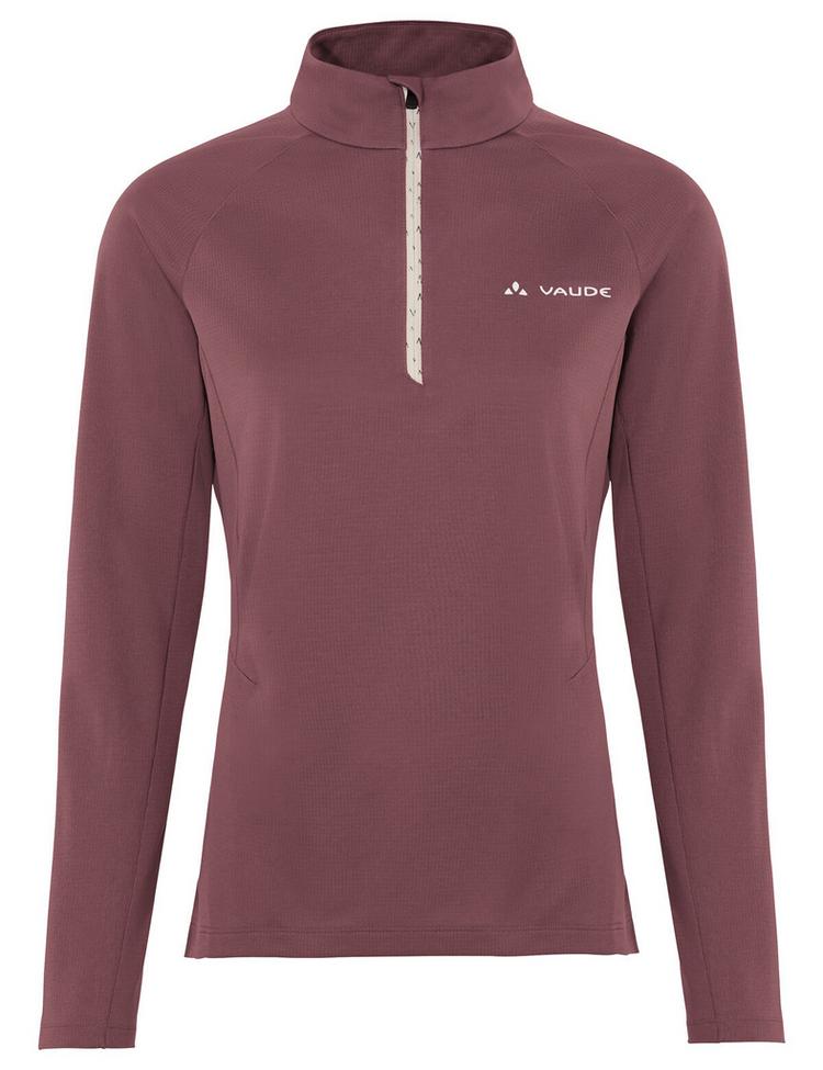 VAUDE VAUDE Women's Larice Light Shirt II Sweatshirt Damen - ruby dusk - 0 | SportScheck