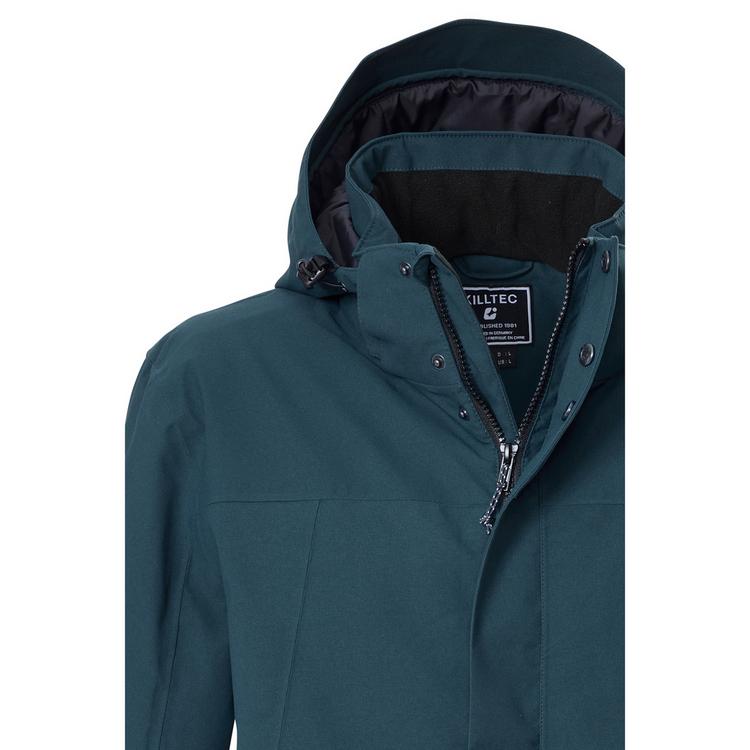 KILLTEC KILLTEC Funktionsjacke mit abzippbarer Kapuze Funktionsjacke Herren - Petrol2510 - 1 | SportScheck