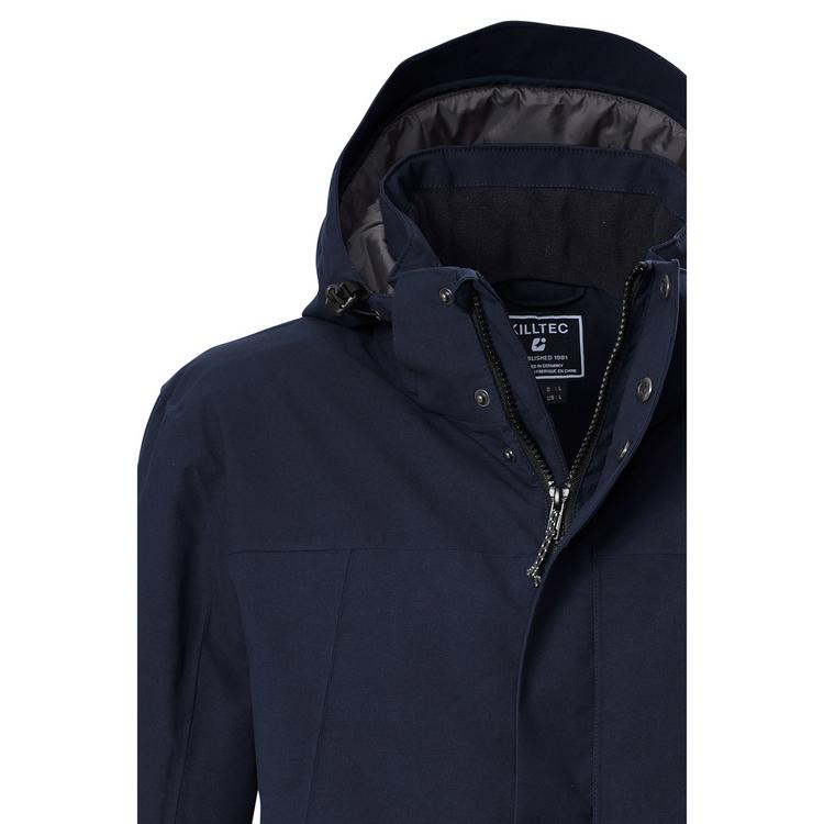 KILLTEC KILLTEC Funktionsjacke mit abzippbarer Kapuze Funktionsjacke Herren - Blau3044 - 1 | SportScheck