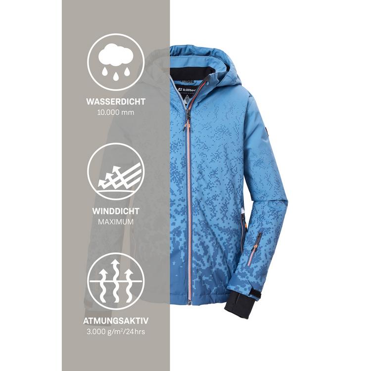 KILLTEC KILLTEC Skijacke mit Kapuze Skijacke Kinder - Blau3032 - 4 | SportScheck