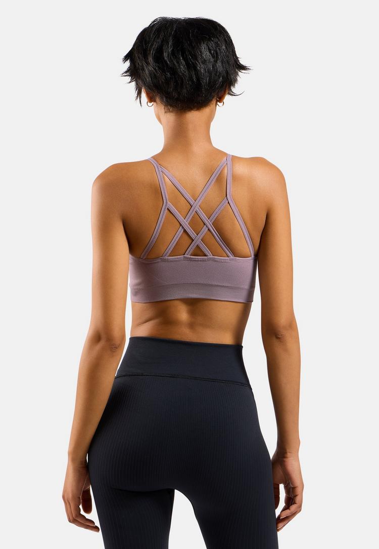 Odlo Odlo SEAMLESS SOFT BH Damen - gray ridge - grey melange(21113) - 2 | SportScheck