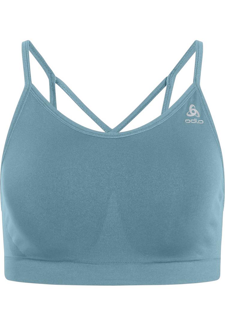 Odlo Odlo SEAMLESS SOFT BH Damen - provincial blue - grey melange(21112) - 0 | SportScheck