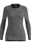 Odlo ACTIVE X-WARM ECO Funktionsshirt Damen - odlo steel grey melange(10183)