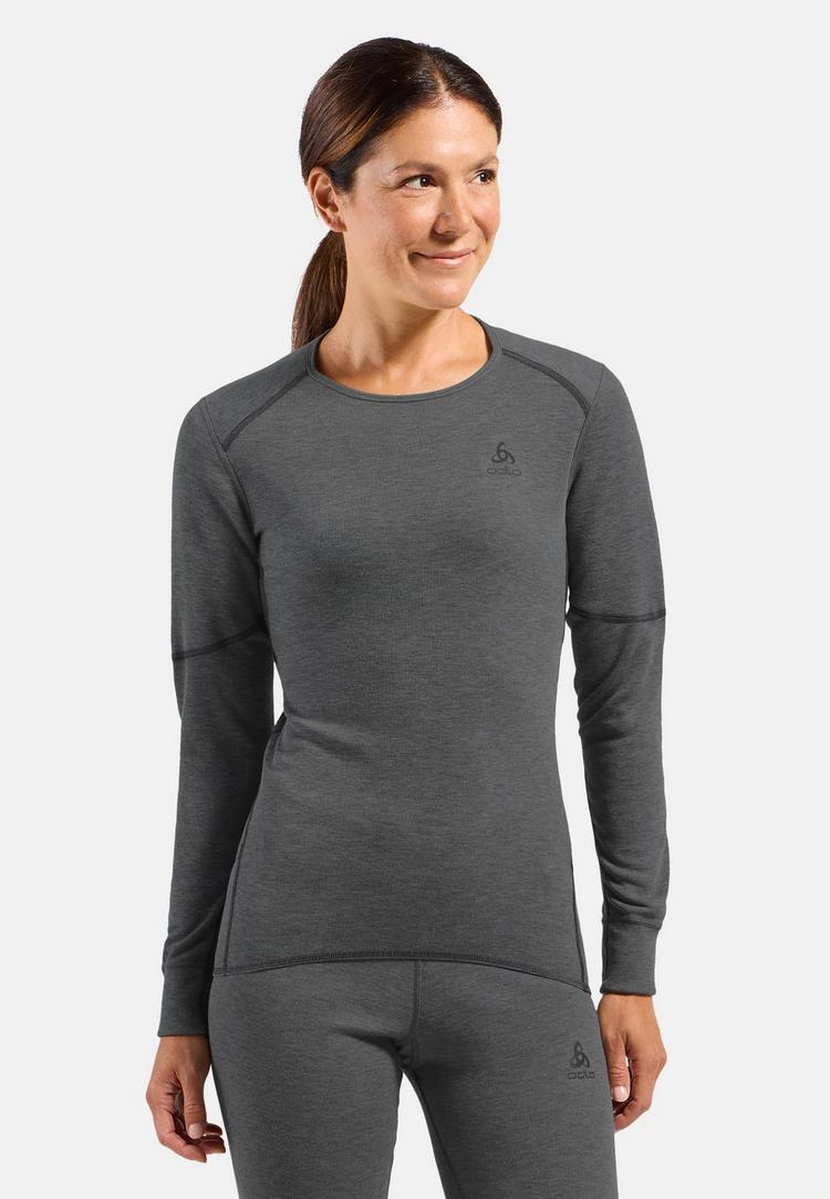 Odlo Odlo ACTIVE X-WARM ECO Funktionsshirt Damen - odlo steel grey melange(10183) - 0 | SportScheck