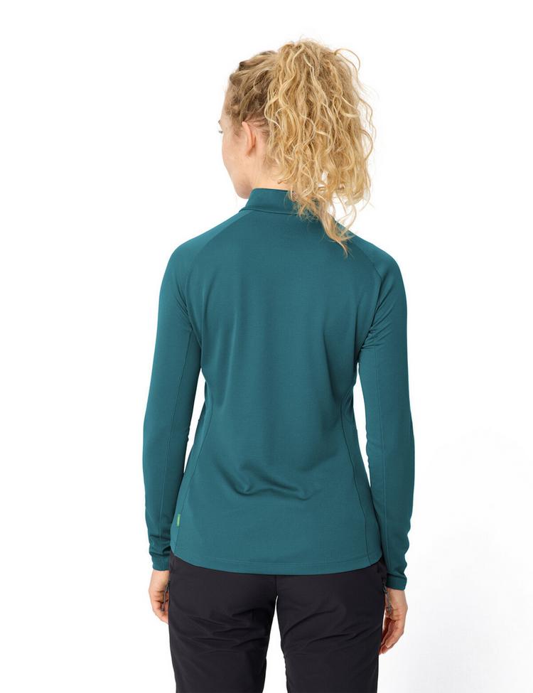 VAUDE VAUDE Women's Larice Light Shirt II Sweatshirt Damen - dark fjord green - 1 | SportScheck