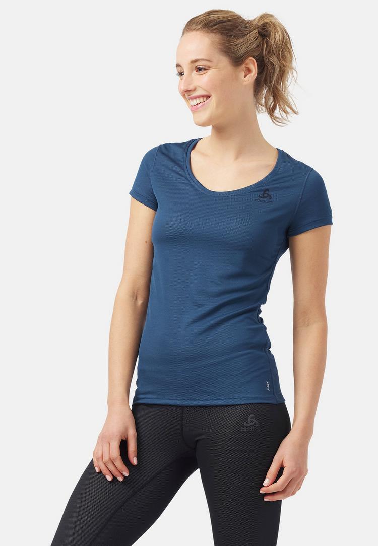 Odlo Odlo ACTIVE DRY Funktionsshirt Damen - blue wing teal(20592) - 0 | SportScheck