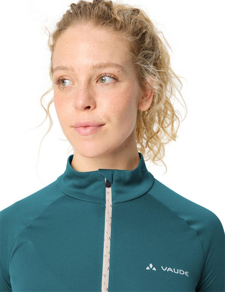 VAUDE VAUDE Women's Larice Light Shirt II Sweatshirt Damen - dark fjord green - 1 | SportScheck