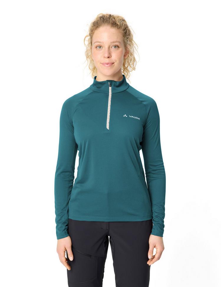 VAUDE VAUDE Women's Larice Light Shirt II Sweatshirt Damen - dark fjord green - 2 | SportScheck