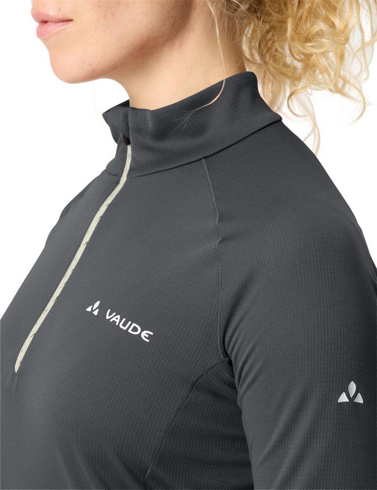 VAUDE VAUDE Women's Larice Light Shirt II Sweatshirt Damen - graphite - 0 | SportScheck