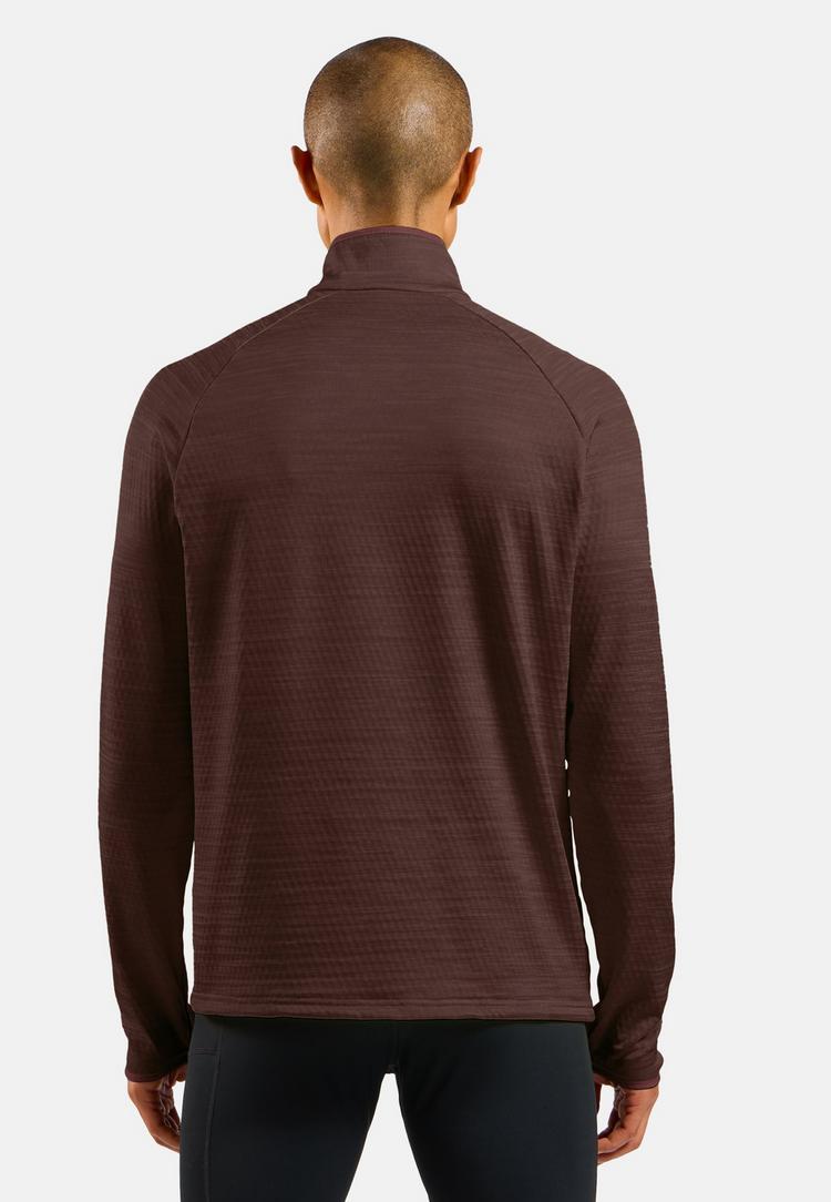 Odlo Odlo ESSENTIAL THERMAL Laufhoodie Herren - fudge melange(30911) - 1 | SportScheck
