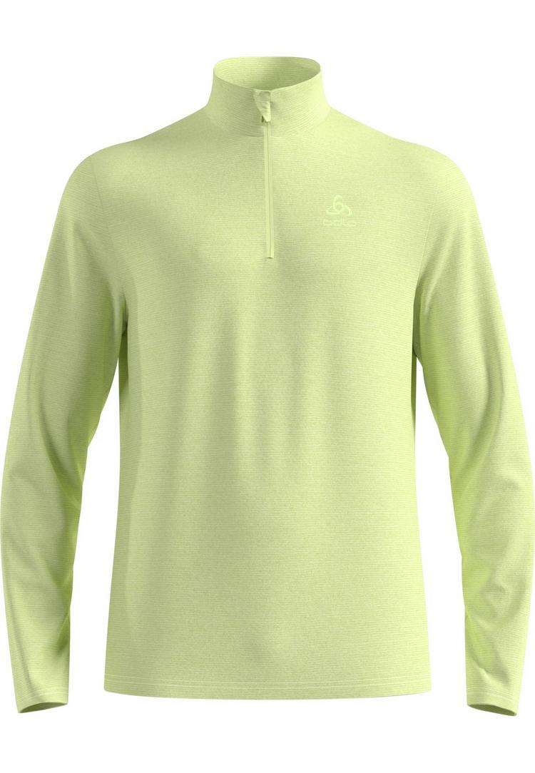 Odlo Odlo Roy Mid Layer Half-Zip Fleecepullover Herren - shadow lime - lime Cream(40452) - 0 | SportScheck