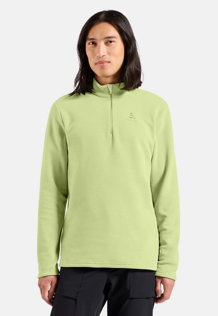 Odlo Odlo Roy Mid Layer Half-Zip Fleecepullover Herren - shadow lime - lime Cream(40452) - 0 | SportScheck