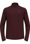 Odlo Rigi Mid Layer Half-Zip Fleecepullover Herren - fudge(30910)