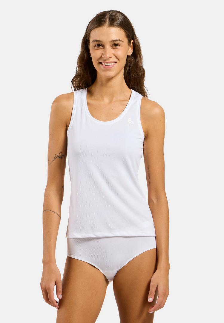 Odlo Odlo Active F-Dry Light Base Layer Singlet Funktionstank Damen - white(10000) - 0 | SportScheck
