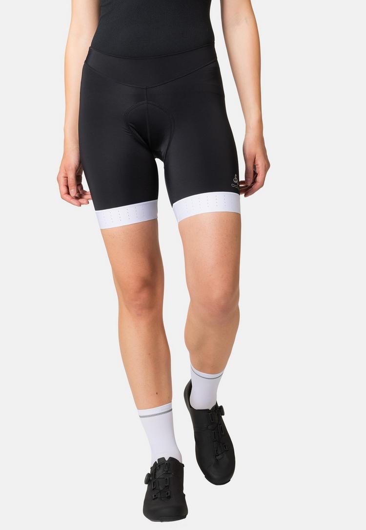 Odlo Odlo Fahrradtights Damen - white - black(10001) - 0 | SportScheck