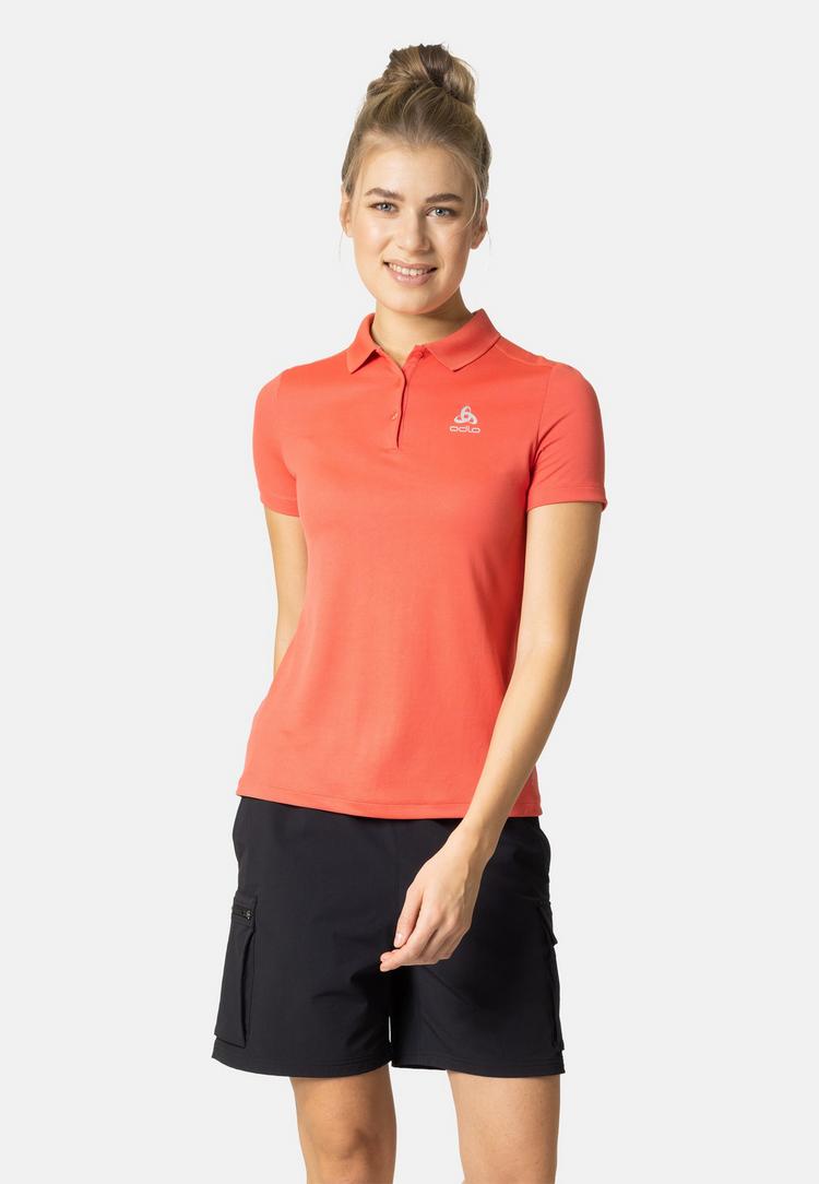 Odlo Odlo Damen F-Dry Poloshirt Poloshirt Damen - cayenne(30838) - 0 | SportScheck