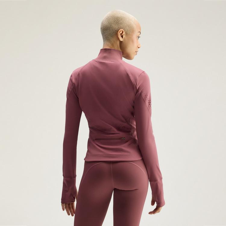 adidas adidas adidas By Stella McCartney Training Sweatjacke Damen - Burgundy - 1 | SportScheck