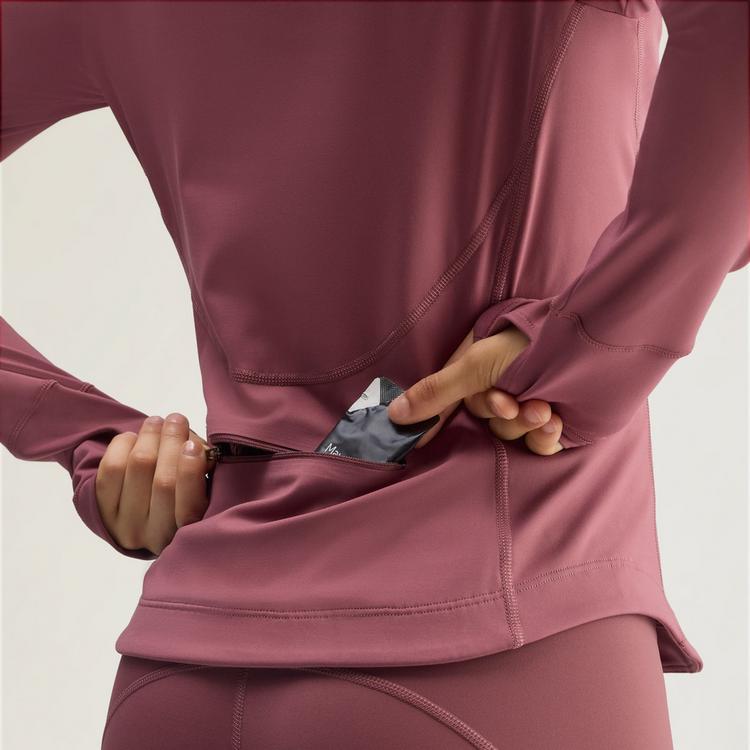 adidas adidas adidas By Stella McCartney Training Sweatjacke Damen - Burgundy - 1 | SportScheck