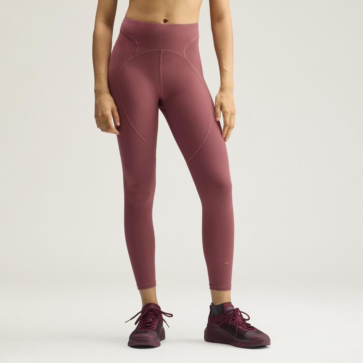 adidas adidas adidas By Stella McCartney Training 7/8 Tights Damen - Burgundy - 0 | SportScheck