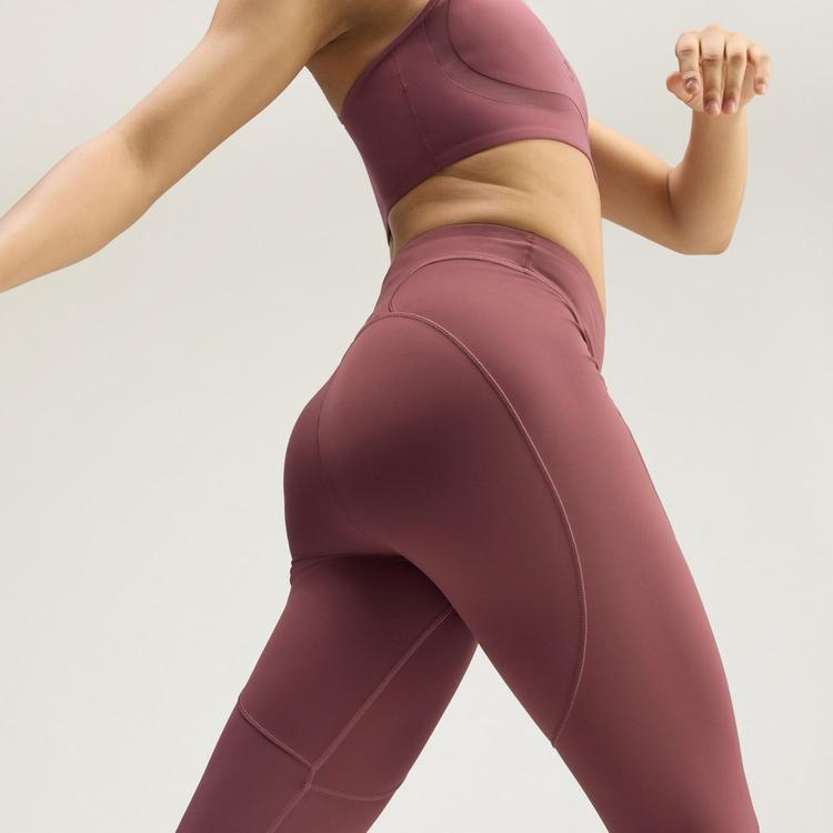 adidas adidas adidas By Stella McCartney Training 7/8 Tights Damen - Burgundy - 0 | SportScheck