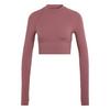 adidas adidas By Stella McCartney Training Croptop Damen - Burgundy