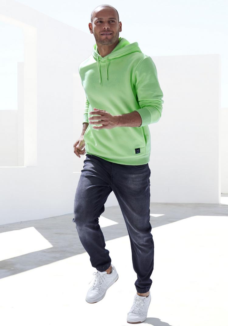 John Devin John Devin Hoodie Hoodie Herren - lime-gr&uuml;n - 2 | SportScheck