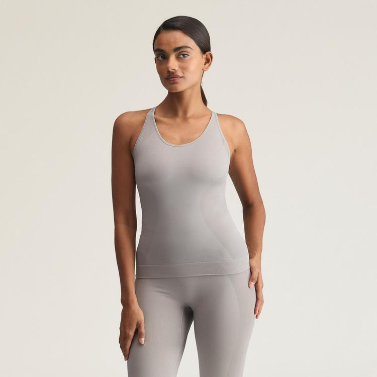 adidas adidas adidas by Stella McCartney Tanktop Damen - Dove Grey - 0 | SportScheck