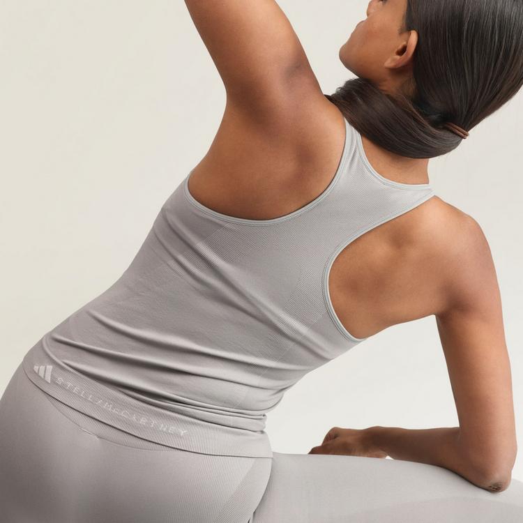 adidas adidas adidas by Stella McCartney Tanktop Damen - Dove Grey - 1 | SportScheck