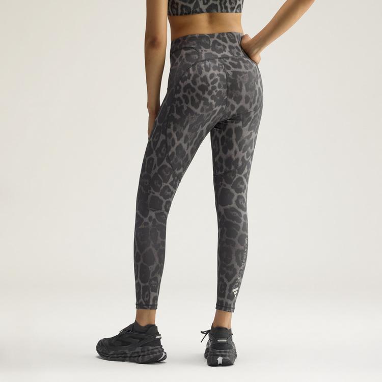 adidas adidas adidas by Stella McCartney Training Leggings Damen - Dove Grey / Carbon - 1 | SportScheck