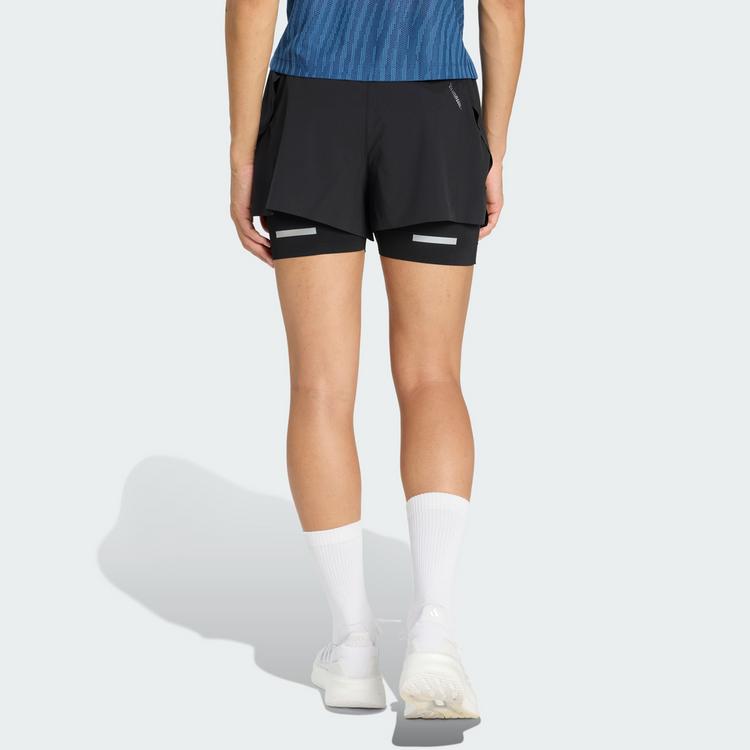 adidas adidas ADI365 CLIMACOOL+ 2-in-1 Shorts mit 4 Funktionsshorts Damen - Black - 1 | SportScheck